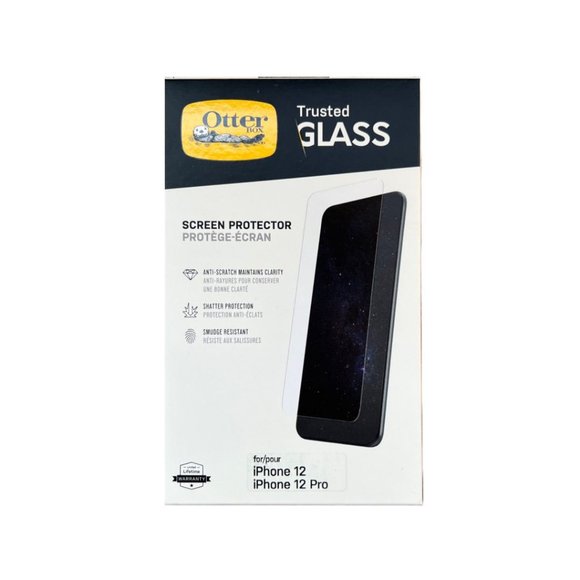 OtterBox Trusted Glass Screen Protector for iPhone 12/12 Pro - Picture 1 of 1
